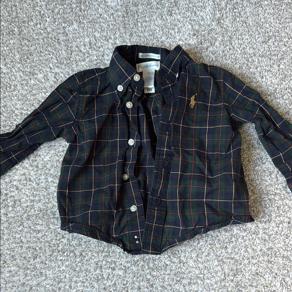 Polo by Ralph Lauren Kids Plaid Shirt - Navy